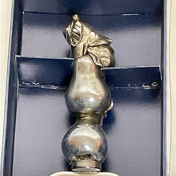 Cake Serve Stacked Pears Handle Stainless Steel - Picture 6 of 16